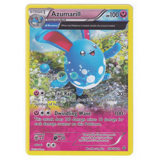 Pokemon - XY Primal Clash - Azumarill - 104/160