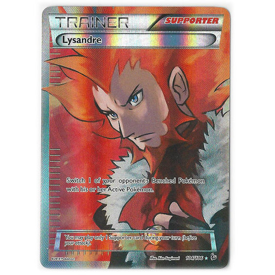 Pokemon - XY - Flashfire - Lysandre Full-Art - 104/106