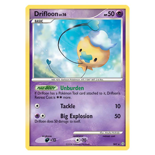 Pokemon - Diamond And Pearl Stormfront - Drifloon - SH1/100