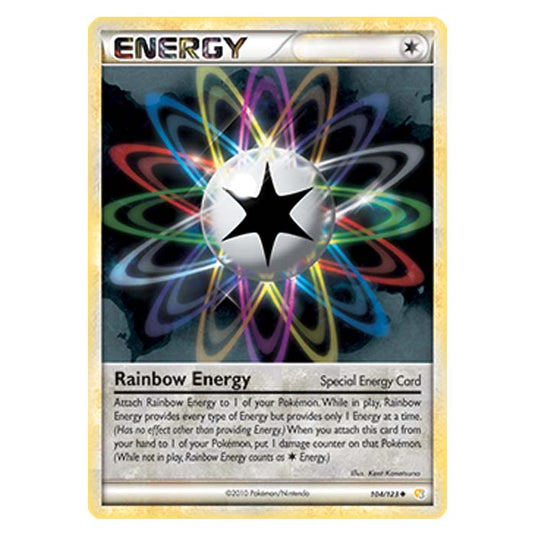 Pokemon - HGSS - Rainbow Energy - 104/123