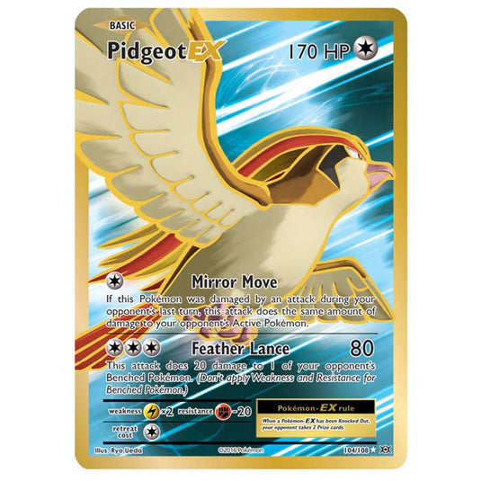 Pokemon - XY Evolutions - Pidgeot EX Full Art - 104/108