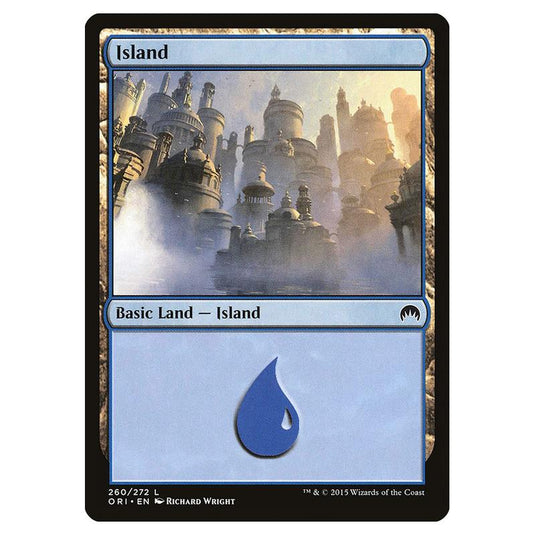 Magic The Gathering - Magic Origins - Island - 260/272 (Foil)