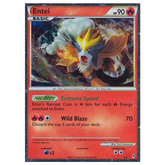 Pokemon - Call of Legends - Entei (SL3)