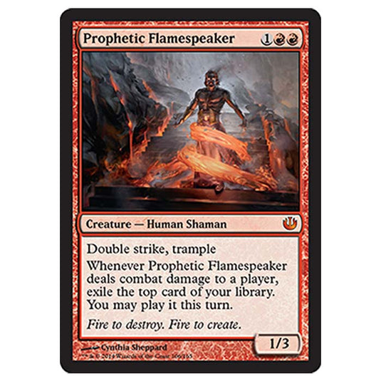 Magic the Gathering - Journey into Nyx - Prophetic Flamespeaker - 106/165