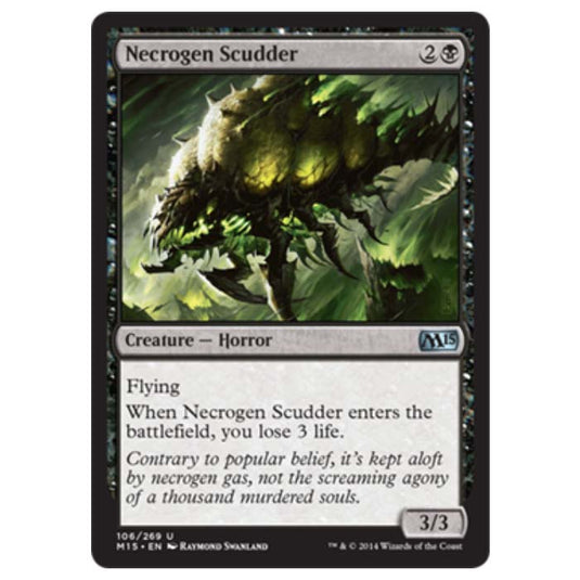 Magic the Gathering - M15 Core Set - Necrogen Scudder - 106/269