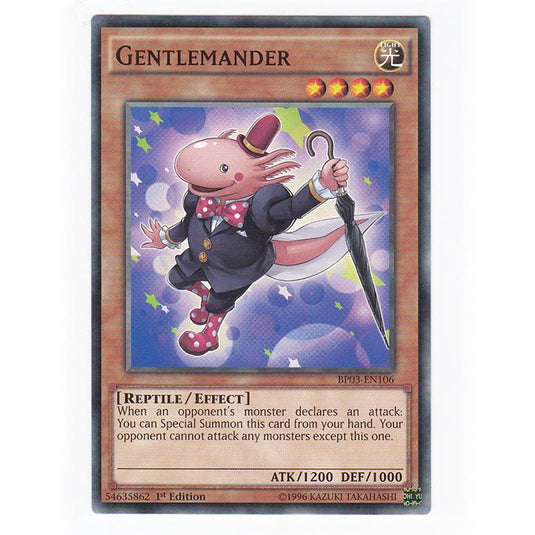 Yu-Gi-Oh! - Battle Pack 3 - Gentlemander - 106/237