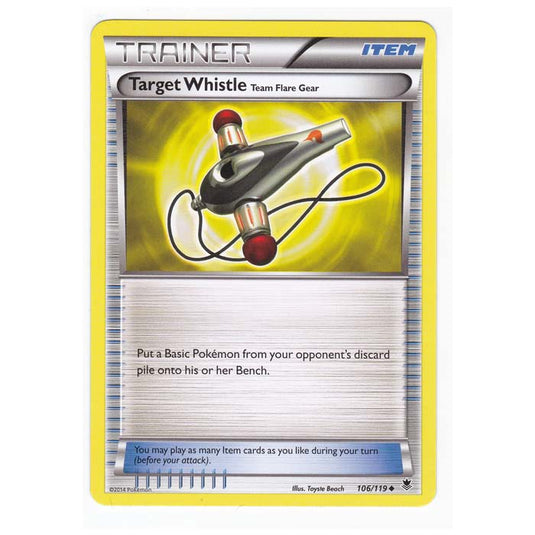 Pokemon - XY Phantom Forces - Target Whistle - 106/119