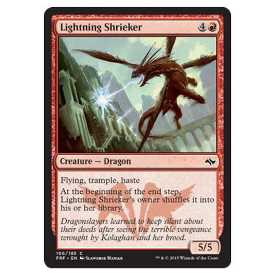 Magic the Gathering - Fate Reforged - Lightning Shrieker - 106/185