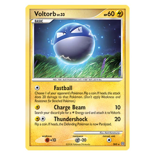 Pokemon - Diamond And Pearl Stormfront - Voltorb - SH3/100