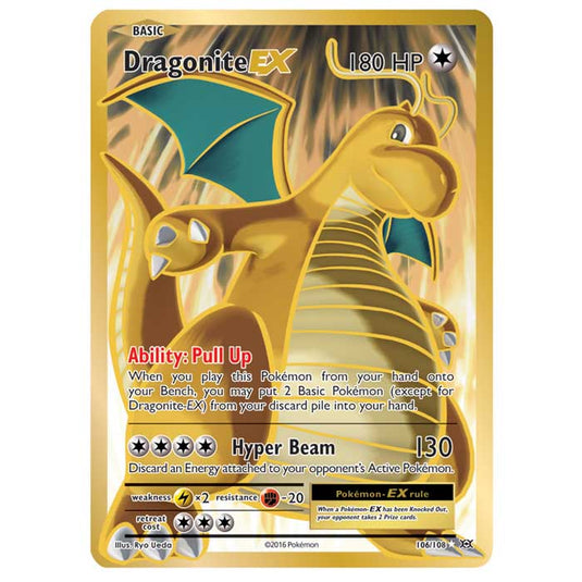 Pokemon - XY Evolutions - Dragonite EX Full Art - 106/108