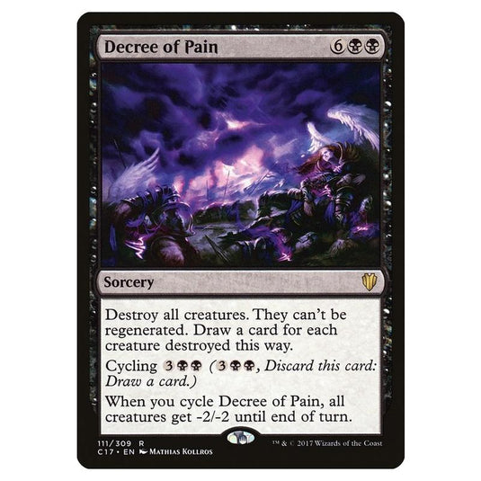 Magic The Gathering - Commander 2017 - Decree of Pain - 111/309