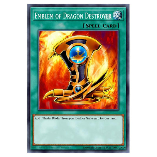 Yu-Gi-Oh! - Yugi's Legendary Decks - Emblem of Dragon Destroyer (Common) YGLD-ENC34