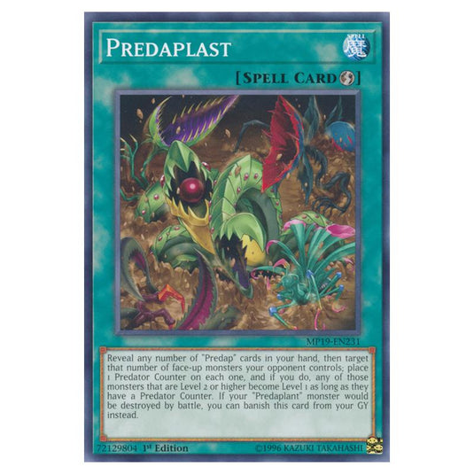 Yu-Gi-Oh! - 2019 Gold Sarcophagus Tin Mega Pack - Predaplast (Common) MP19-EN231