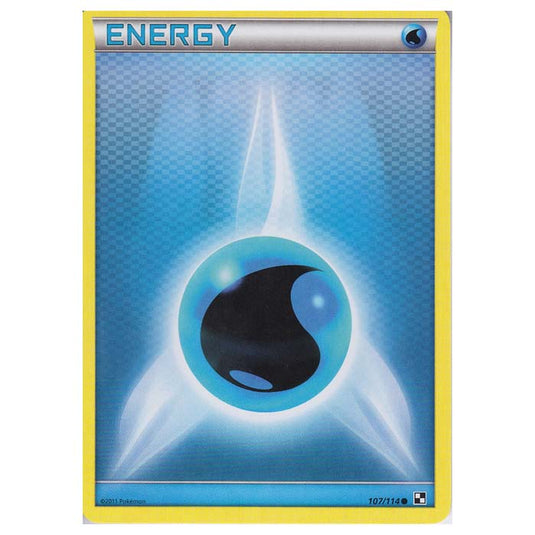 Pokemon - Black & White - Water Energy 107/114