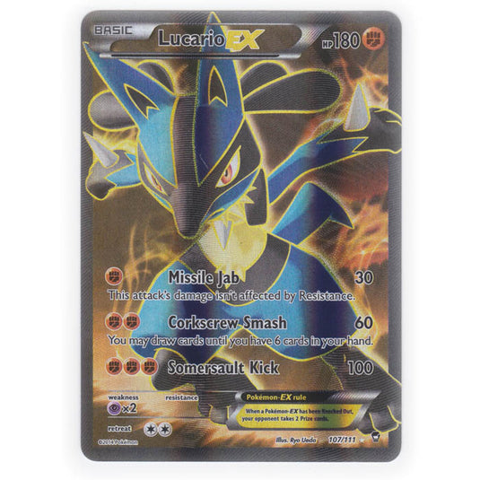 Pokemon - XY Furious Fists - Lucario FullArt EX - 107/111