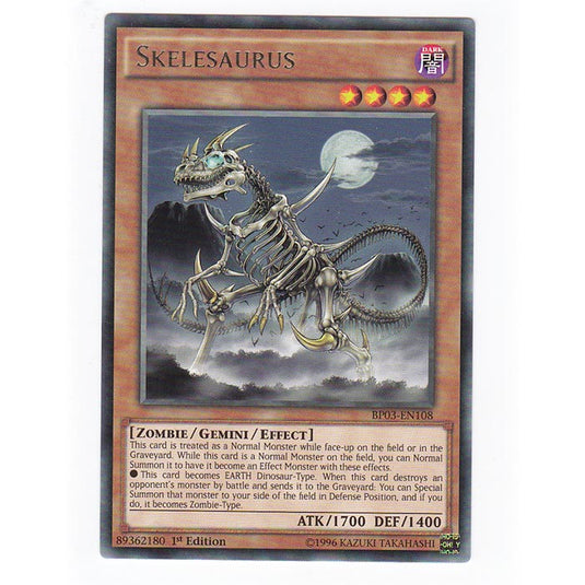 Yu-Gi-Oh! - Battle Pack 3 - Skelesaurus - 108/237