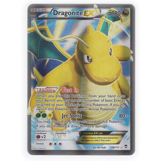 Pokemon - XY Furious Fists - Dragonite FullArt EX - 108/111