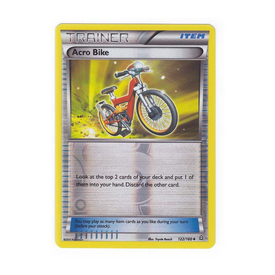 Pokemon - XY Primal Clash - (Reverse Holo) - Acro Bike - 122/160