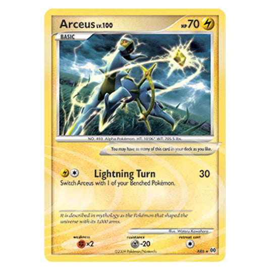 Pokemon - Platinum Arceus - Arceus - AR6