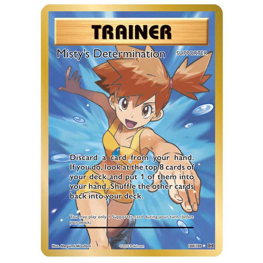 Pokemon - XY Evolutions - Misty's Determination Full Art - 108/108