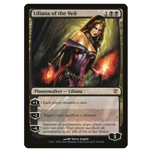 Magic the Gathering - Innistrad - Liliana of the Veil - 105/264