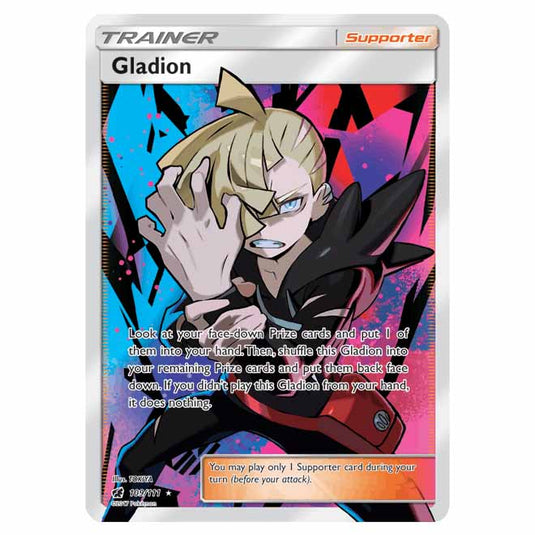 Pokemon - Sun & Moon - Crimson Invasion - Gladion (Full-Art) - 109/111