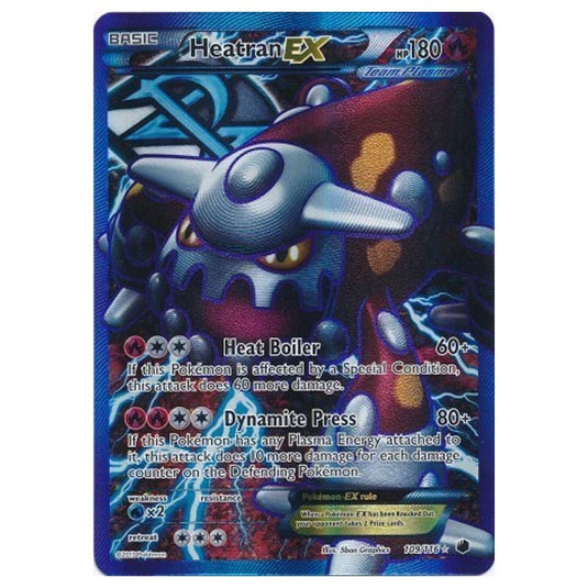 Pokemon - Black & White - Plasma Freeze - Heatran-EX - 109/116