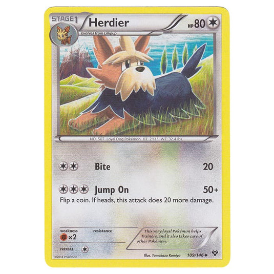 Pokemon - XY Base Set - Herdier - 109/146