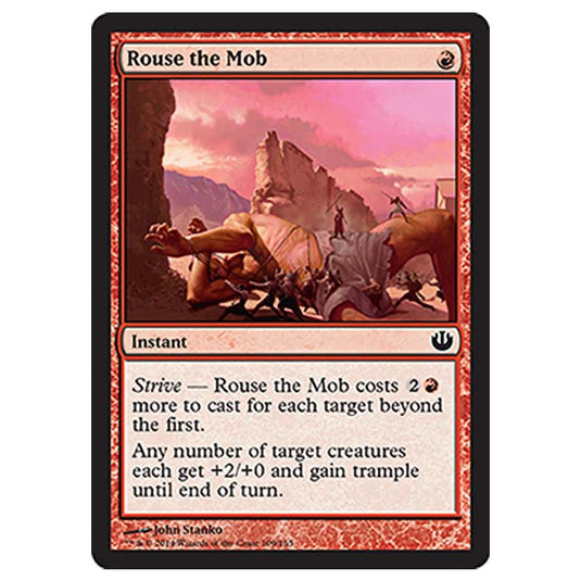 Magic the Gathering - Journey into Nyx - Rouse the Mob - 109/165