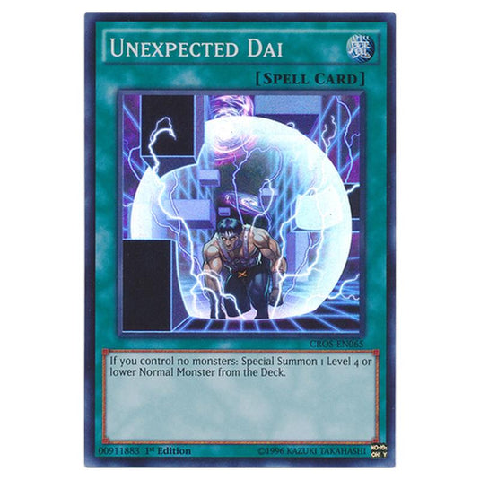 Yu-Gi-Oh! - Crossed Souls - Unexpected Dai (Super Rare) CROS-EN065
