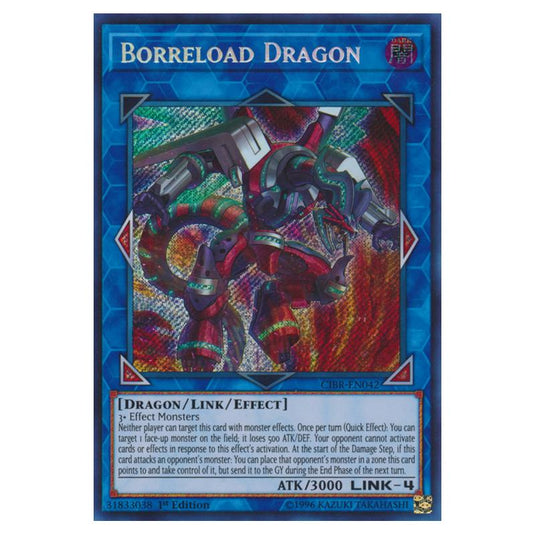 Yu-Gi-Oh! - Circuit Break - Borreload Dragon (Secret Rare) CIBR-EN042