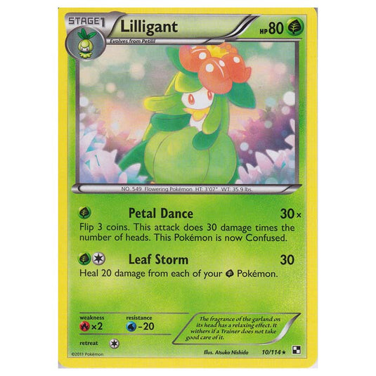 Pokemon - Black & White - Lilligant 10/114