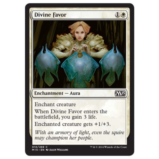 Magic the Gathering - M15 Core Set - Divine Favor - 10/269