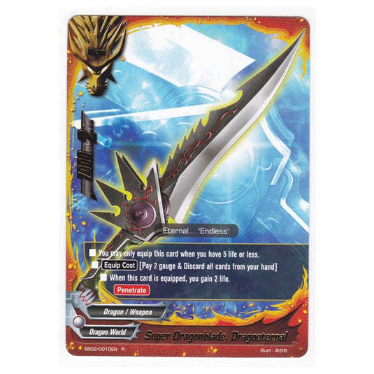 Future Card Buddyfight - Great Clash Dragon VS Danger - Super Dragonblade Dragoeternal - 10/48