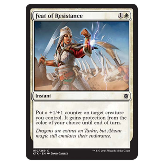 Magic the Gathering - Khans Of Tarkir - Feat of Resistance - 10/269