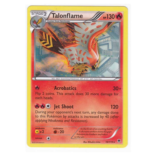 Pokemon - XY Phantom Forces - Talonflame - 10/119