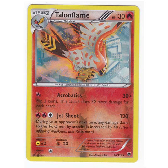 Pokemon - XY Phantom Forces - (Reverse Holo) - Talonflame - 10/119