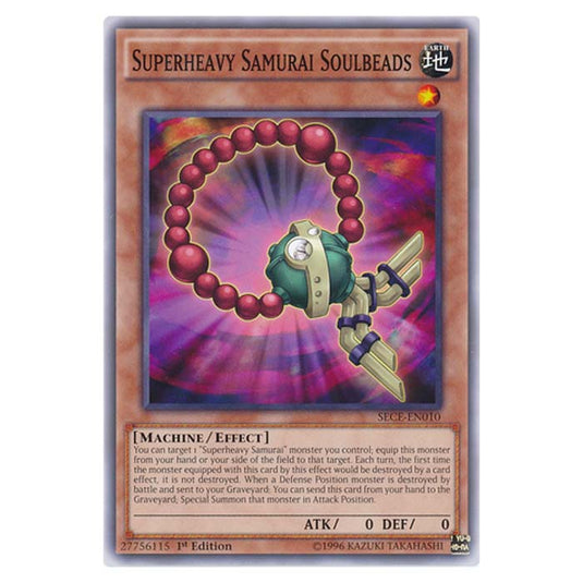 Yu-Gi-Oh! - Secrets of Eternity - Superheavy Samurai Soulbeads - 10/99