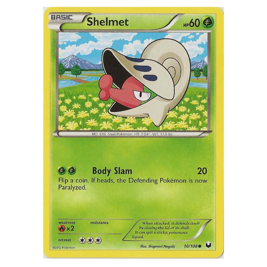 Pokemon - Black & White - Dark Explorers - Shelmet - 10/108