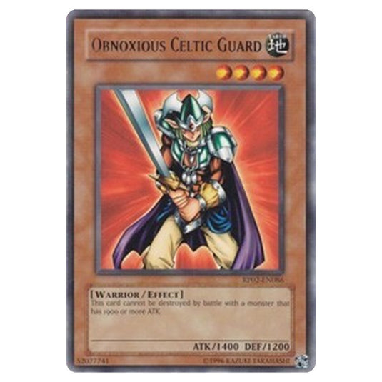 Yu-Gi-Oh! - Retro Pack 2 - Obnoxious Celtic Guard (Rare) - RP02-EN086