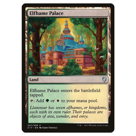 Magic The Gathering - Commander 2017 - Elfhame Palace - 247/309