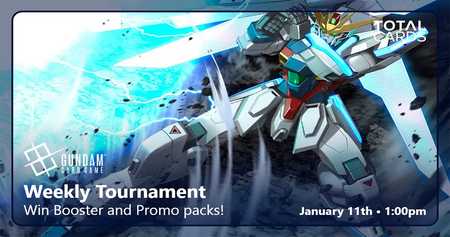 Gundam - Weekly Tournament - Sunday 1pm (11/01/26)