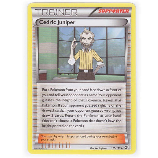 Pokemon - Black & White - Legendary Treasures - Cedric Juniper - 110/113