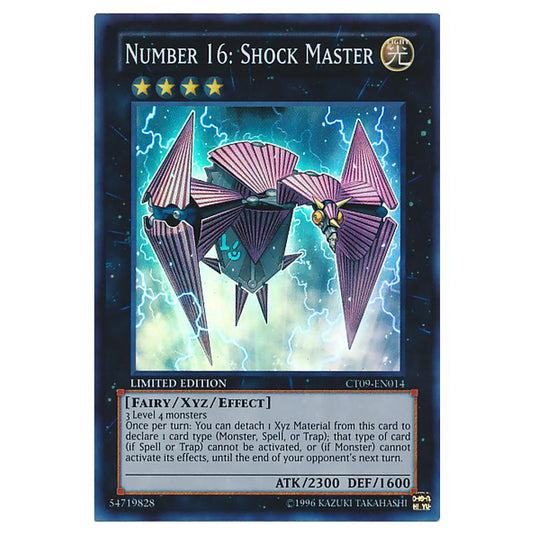 Yu-Gi-Oh! - Collectible Tins 2012 Wave 2 - Number 16: Shock Master (Super Rare) CT09-EN014