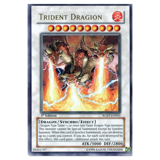 Yu-Gi-Oh! - Raging Battle - Trident Dragion (Ultra Rare) RGBT-EN043