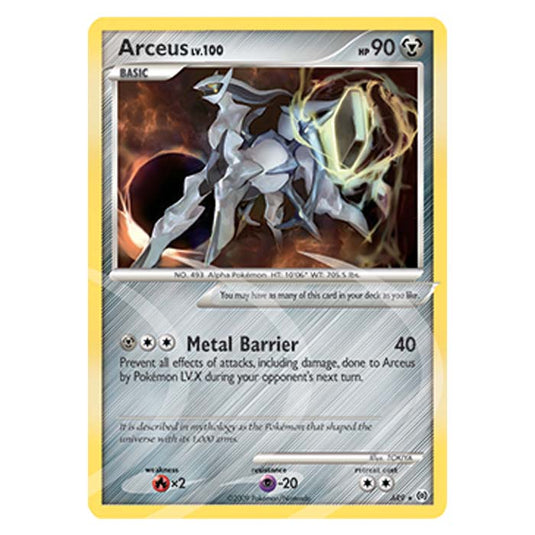 Pokemon - Platinum Arceus - Arceus - AR9