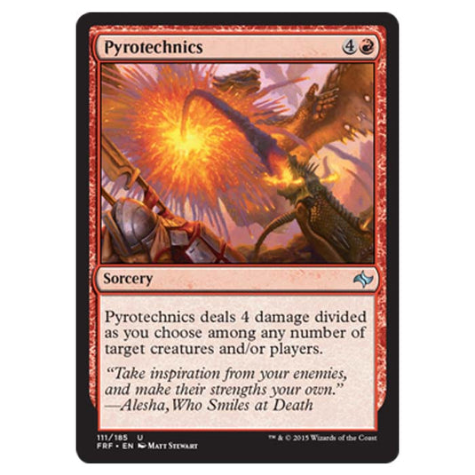 Magic the Gathering - Fate Reforged - Pyrotechnics - 111/185