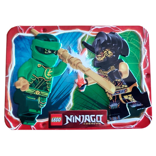 Lego - Foil Pack - Lego Ninjago Legacy - Lloyd vs. Imperium Claw General Special Edition Tin #112405