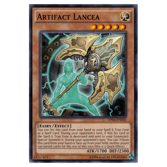 Yu-Gi-Oh! - OTS Tournament Pack 4 - Artifact Lancea (Common) OP04-EN020