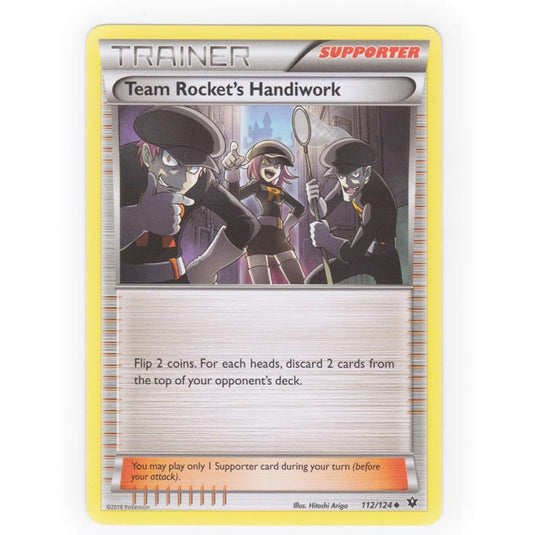 Pokemon - XY - Fates Collide - Team Rocket's Handiwork - 112/124